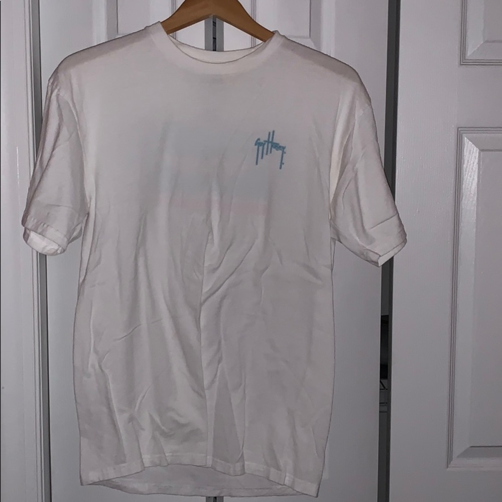 guy harvey white t-shirt size medium